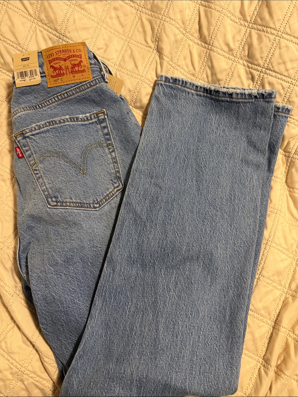 Levi's Light Blue high rised Jeans
